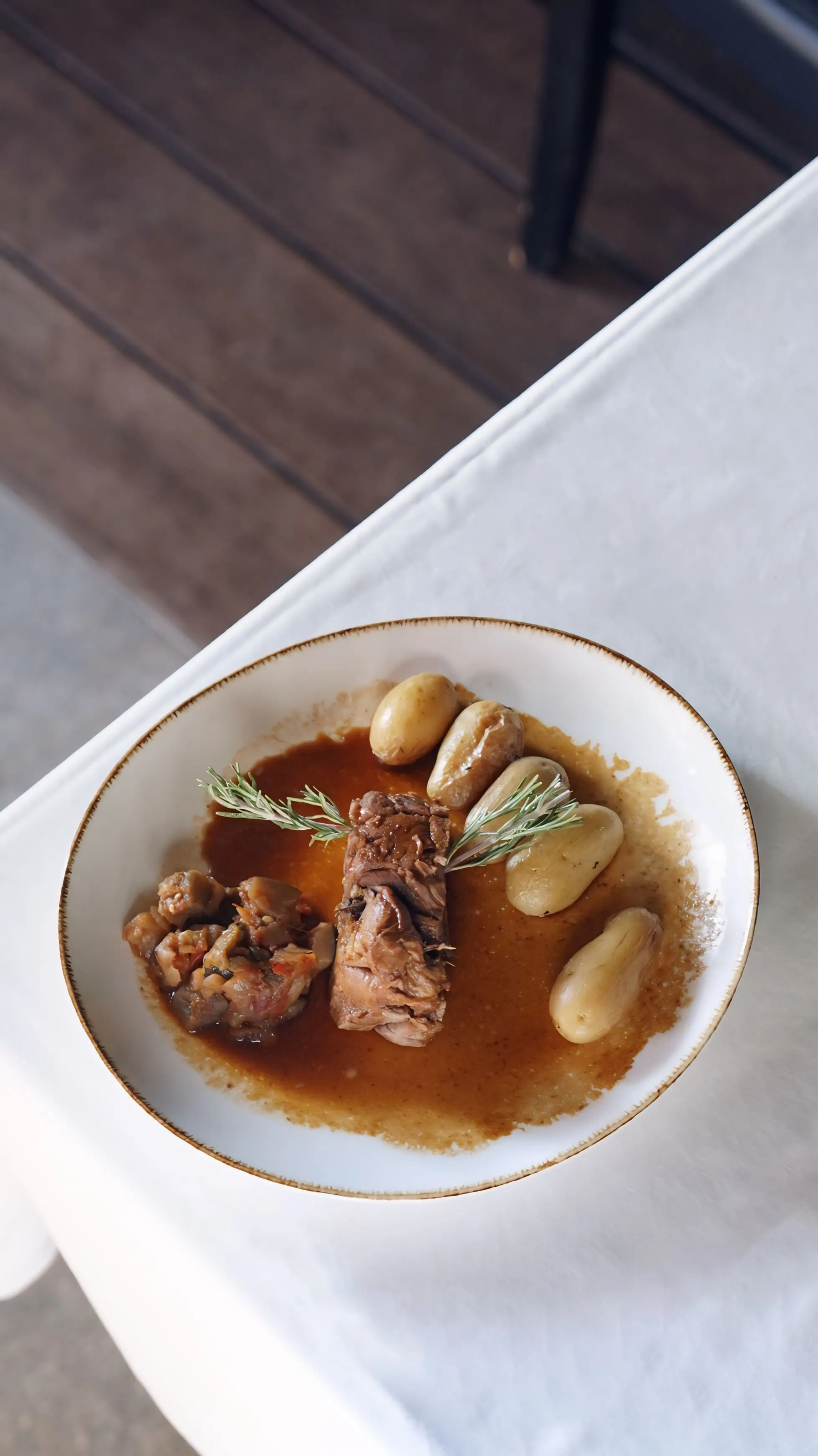 Agneau confit